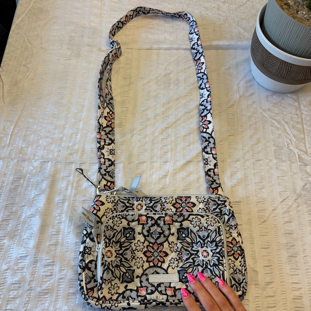 Floral Patterned Vera Bradley Crossbody Bag